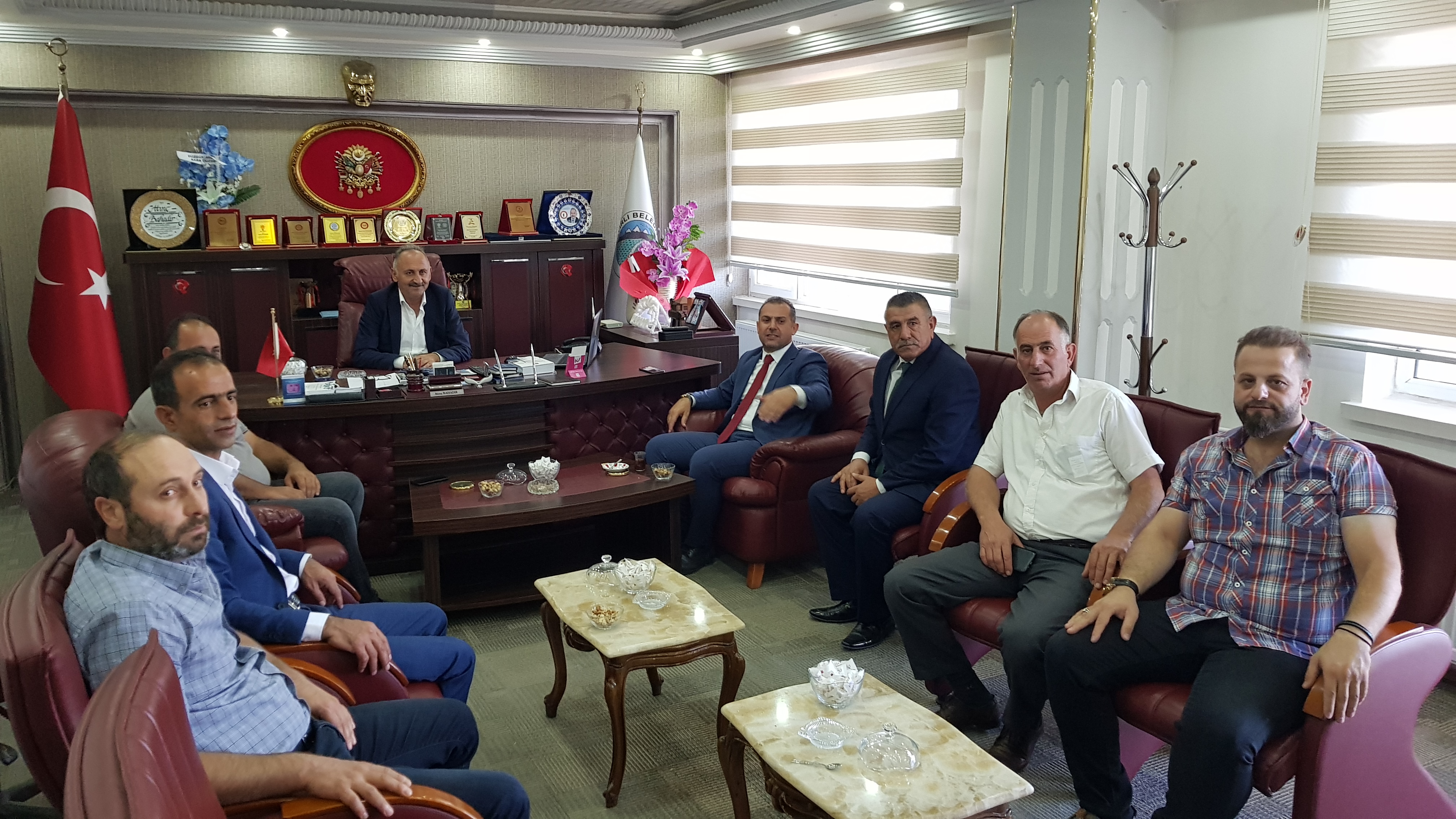 Milletvekilimiz Burhan ÇAKIR' ın Belediyemizi Ziyareti 