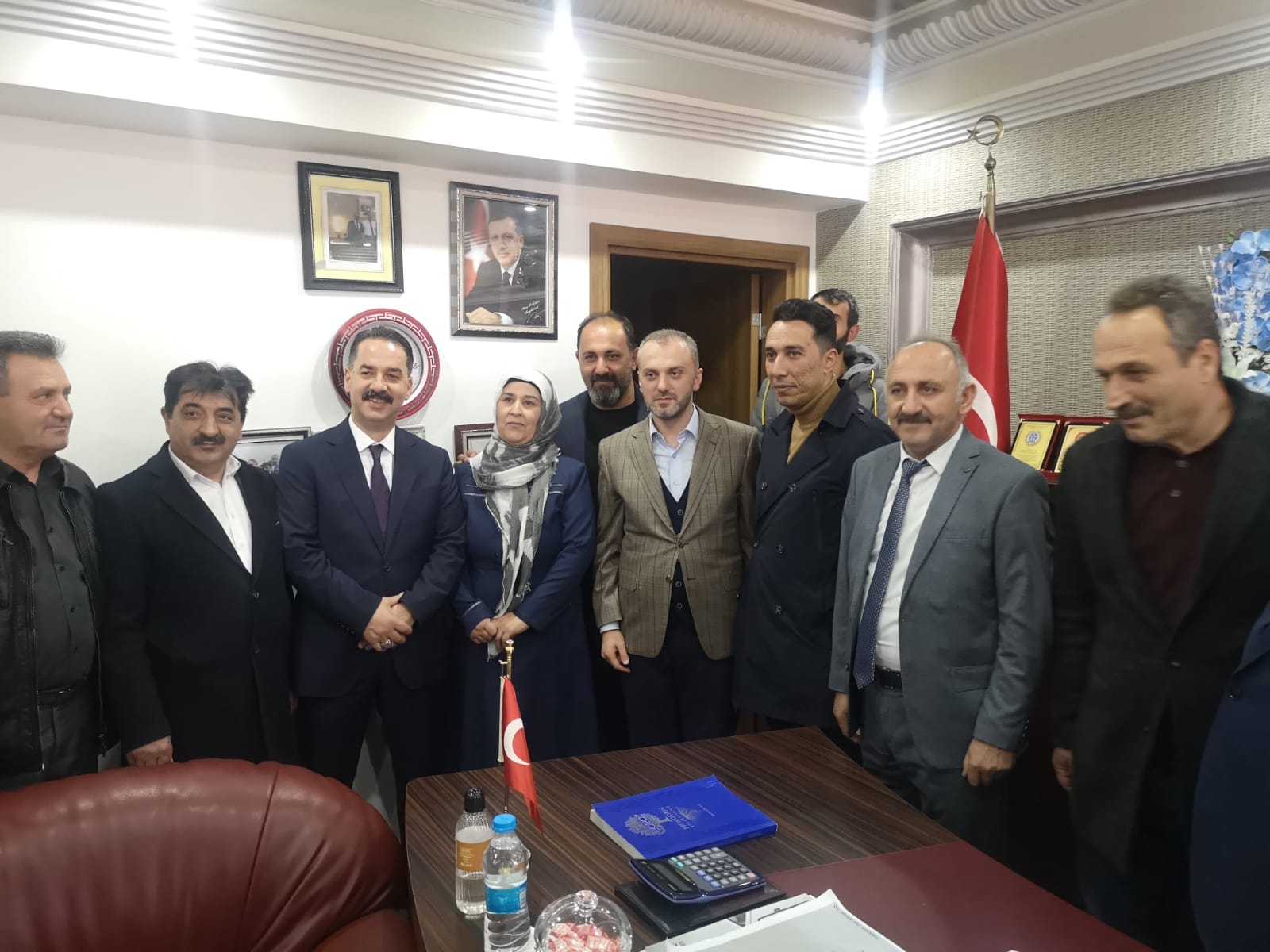 Ak Parti Genel Başkan Yardımcımız Teşkilat Başkanı Erkan KANDEMİR' in Teşkilatımızı ve Belediyemizi Ziyaret Ettiler. 