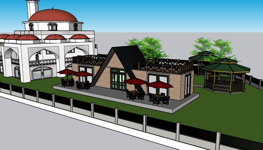 KİTAP KAHVE PROJESİ (FUAT PAŞA CAMİİ YANINA KONUMLANDIRILACAKTIR)